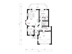 Просторный коттедж с мансардой