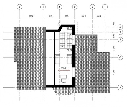 Проект оригинального кирпичного коттеджа