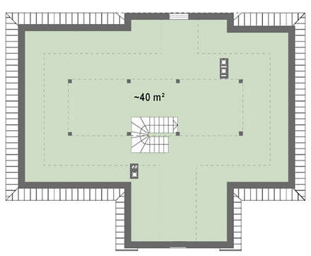 Коттедж в стиле дворянской усадьбы