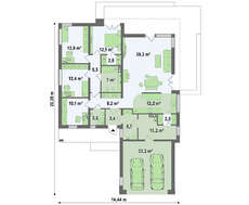 Проект уютного дома для большой семьи