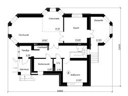 Комфортный светлый дом в английском стиле