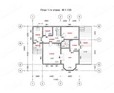 Проект стильного недорогого в строительстве загородного коттеджа