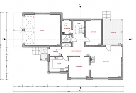 Проект двухэтажного практичного и несложного в строительстве коттеджа
