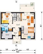 Роскошная компактная вилла с шестью спальнями