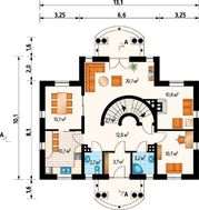Современный стильный особняк с комфортными личными апартаментами