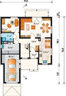 Интересное строение на два этажа в деревенском стиле