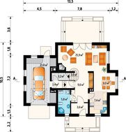 Лаконичная изящная вилла с пятью спальнями