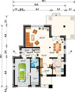 Архитектурный проект загородной усадьбы с оригинальным дизайном