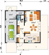 Архитектурный проект загородного дома с удобной планировкой